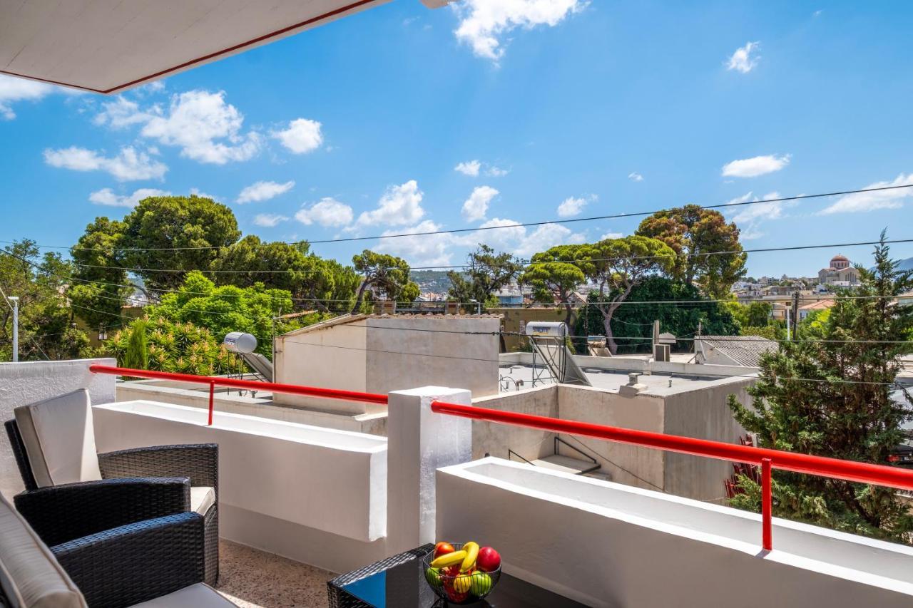 Urban Elegance, 3-Bedroom Flat In Heart Of Chania 干尼亞 外观 照片